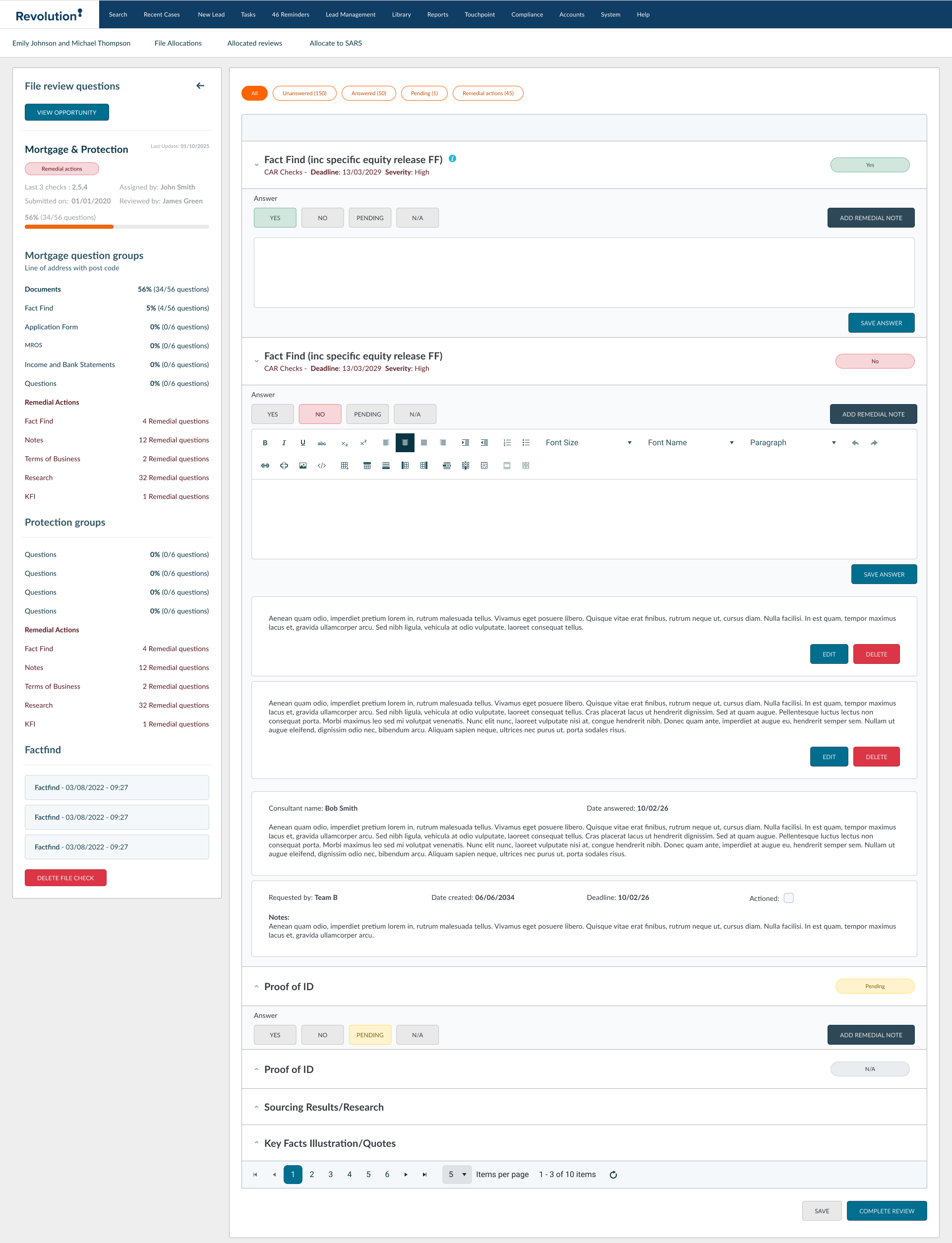 Complex Flow Map of 83 Questions